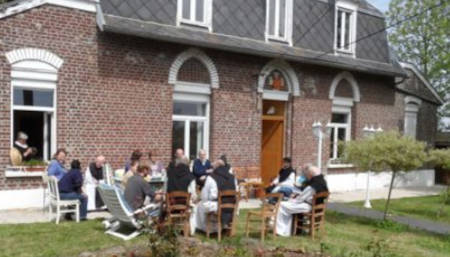 La maison des Parvis au Mont des Cats